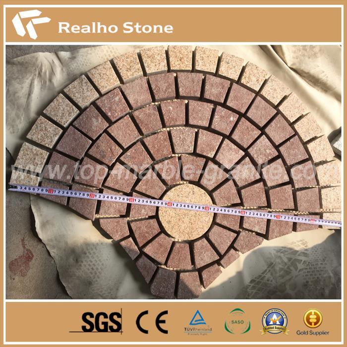 Natural Fan Paving Cobblestone For Walkway Natural Fan Paving Cobblestone For Walkway