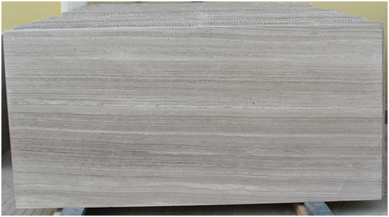Kinesiska White Wooden Marble