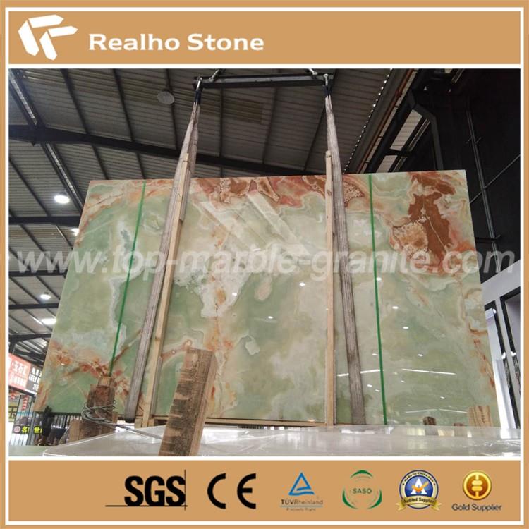 green onyx slabs
