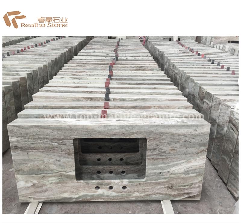 fäst marmor bänkskiva honed marble countertop