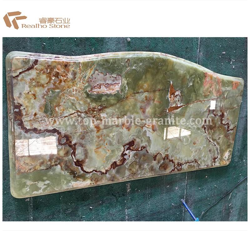 green onyx tabletop