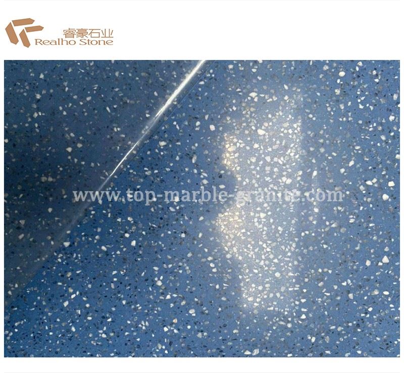 Blue Terrazzo Color