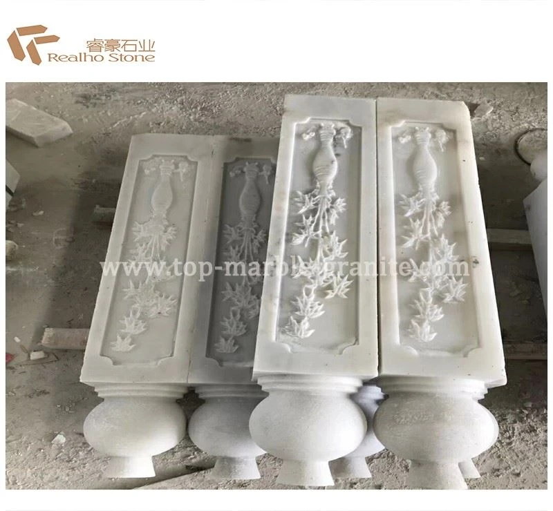 White Marble Pillars