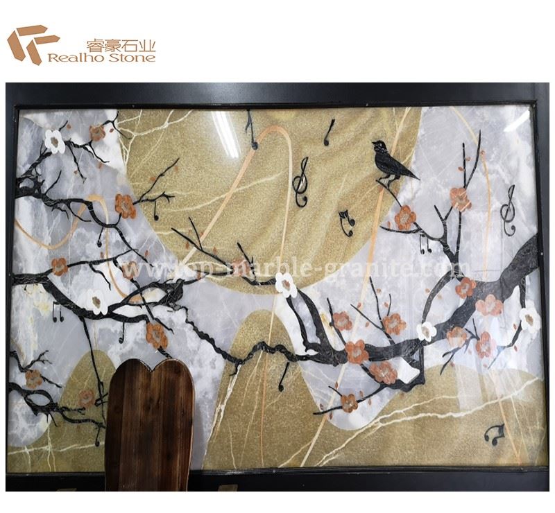marble medallion for the landscape