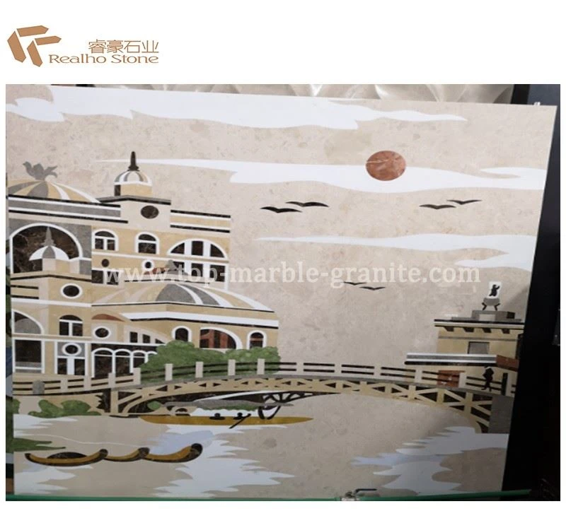 marble medallion of Famous paintings