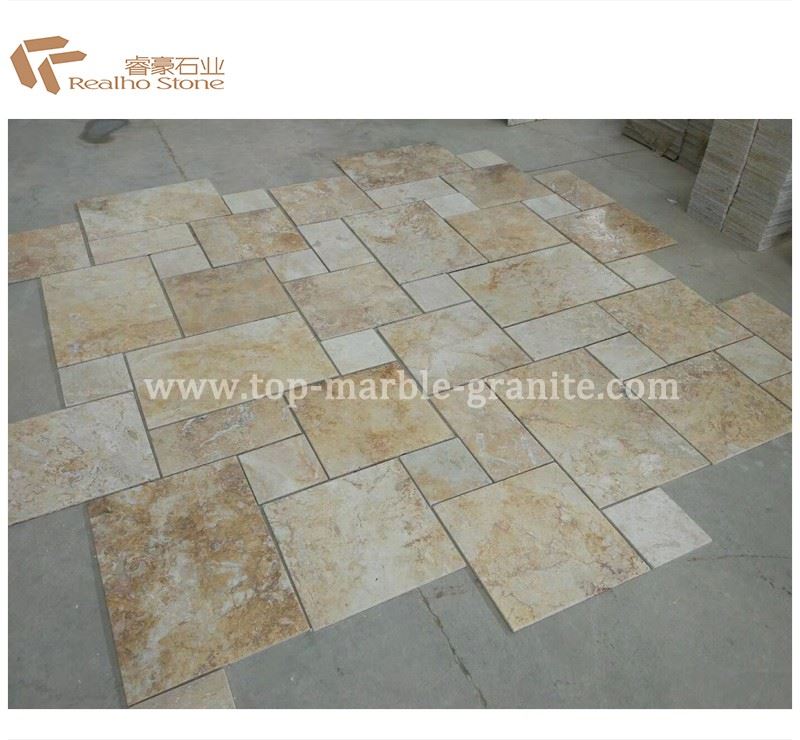 versailles pattern travertine