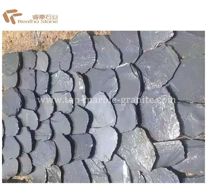 Black slate tile for pool
