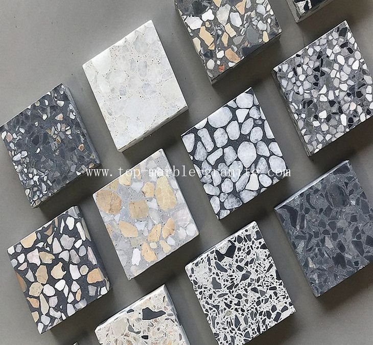High quality terrazzo slab