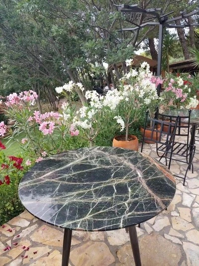 green marbel table top green marbel table top