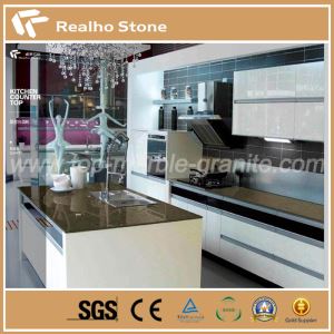 Supremo Color Quartz Kitchen Prefab Countertop