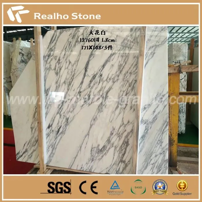 Arabescato Corchia White Marble Slab