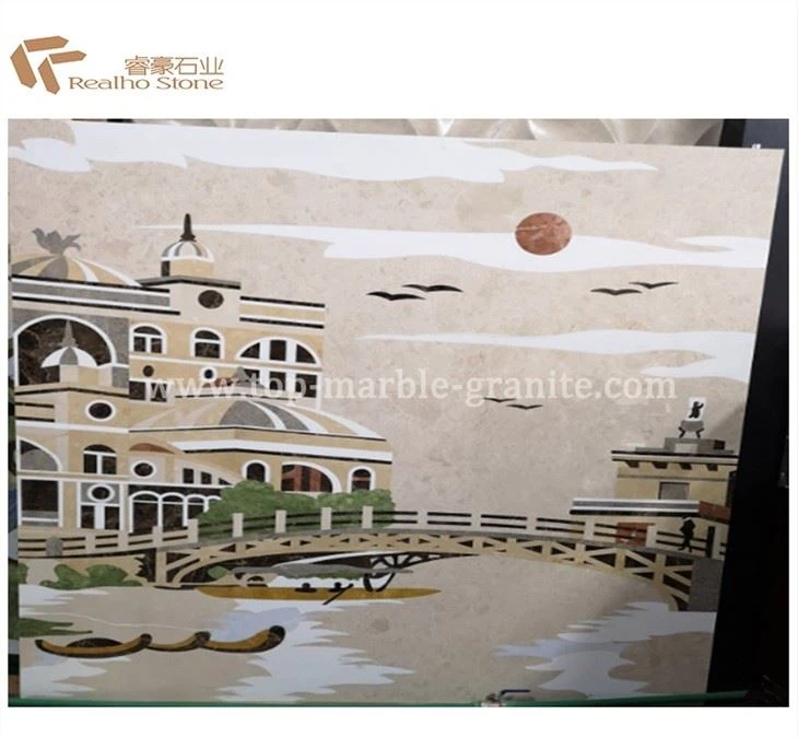 marble medallion of Famous paintings