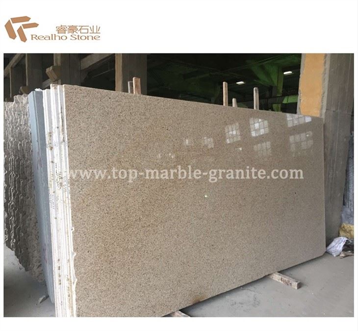 golden granite paving slabs