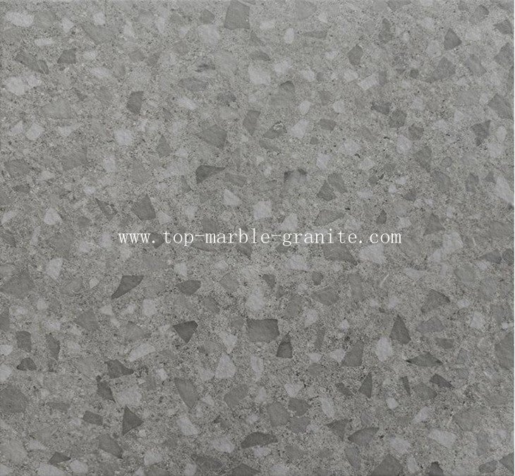 Terrazzo marble slab
